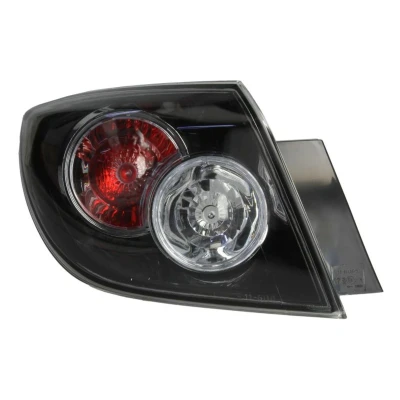 Imagem de TYC 11 11804 01 2 Farolim esquerda parte exterior preto sem porta lâmpadas MAZDA: 3 Hatchback