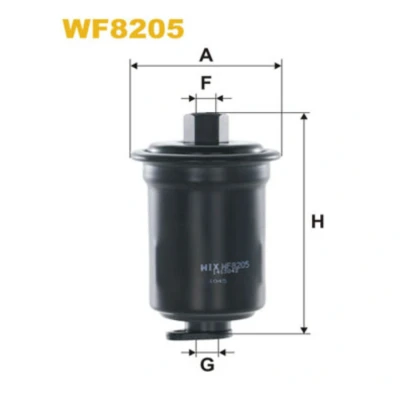 Imagem de Filtro combustível wix wf8205