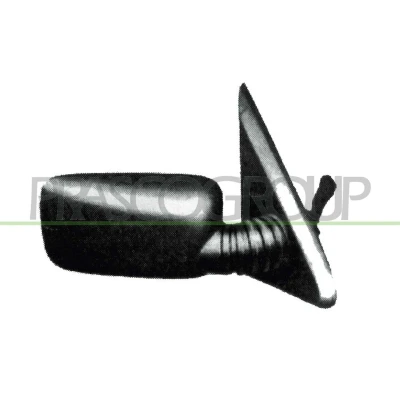 Imagem de Espelho retrovisor Prasco FT1217103 à direita preto manual ajustável pelo interior, ajuste: tirantes, convexo FIAT: Panda I Hatchback