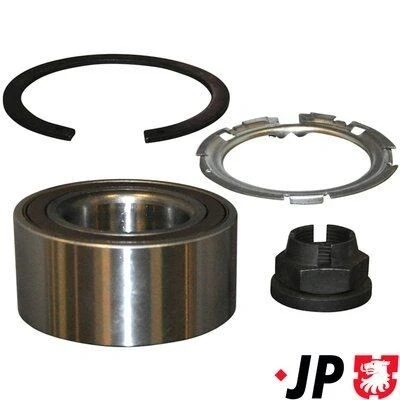 Imagem de JP GROUP 4341301510 Kit de rolamento roda Eixo dianteiro, lado esquerdo, direito 83 RENAULT: CLIO 2, LAGUNA 2