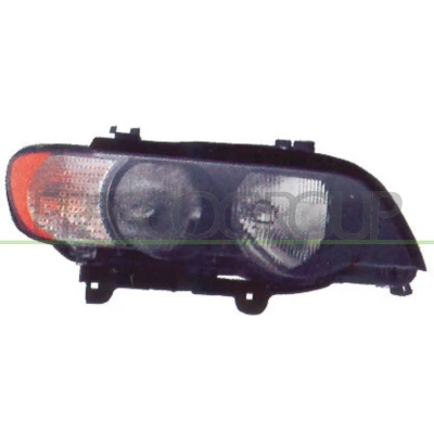 Imagem de PRASCO BM8204913 Farol Principal à direita H7/H7 branco para circulação pela com motor elétrico de regulação do alcance dos faróis