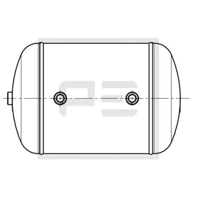 Imagem de PETERS ENNEPETAL 126.249 80A Depósito de ar, sistema ar comprimido