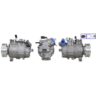 Imagem de ELSTOCK 51 0830 Compressor PAG 46 R134a com juntas AUDI: A8 D3