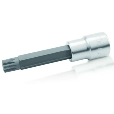 Imagem de Soquete de 1/2&quot; XZN 12 pontos TOPTUL 1/2 zoll M10 lang (100mm)