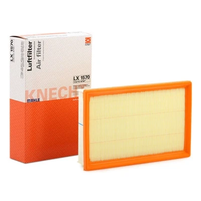 Imagem de MAHLE ORIGINAL LX 1570 Filtro de ar 52,3 172 263,6 Cartucho filtrante FORD: Focus Mk2 Van / Carrinha, 2, 2 Kombi, MAZDA: 3 Hatchback