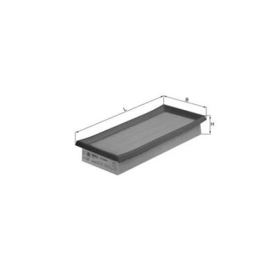 Imagem de MAHLE ORIGINAL LX 689 Filtro de ar 47,3 134 288,0 Cartucho filtrante FIAT: Punto I Hatchback, Fiorino II Van