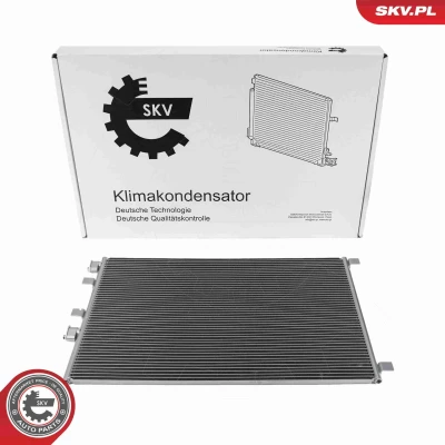 Imagem de ESEN SKV 86SKV440 Condensador sem secador Alumínio 654mm RENAULT: MEGANE 2 Kombi, Coupe Cabriolet