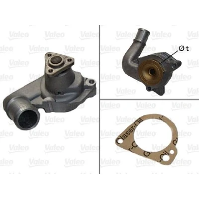 Imagem de VALEO 506581 Bomba de água sem polia com juntas tampa FORD: FIESTA 4, KA Hatchback