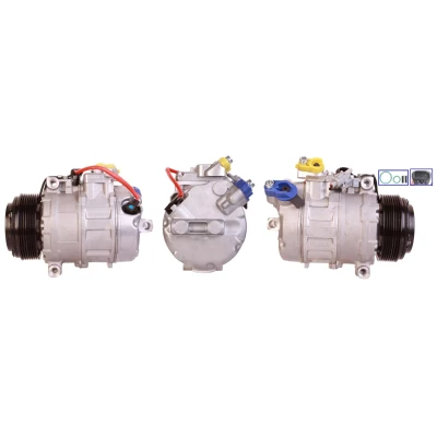 Imagem de LUCAS ACP928 Compressor PAG 46 R134a com juntas BMW: 5 Sedan, Touring, X5