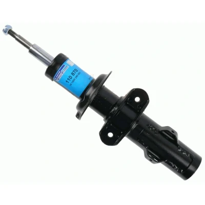 Imagem de SACHS 110 870 Amortecedor Pressão do óleo Tubo duplo com assento de mola cavilha em cima FIAT: Panda I Hatchback