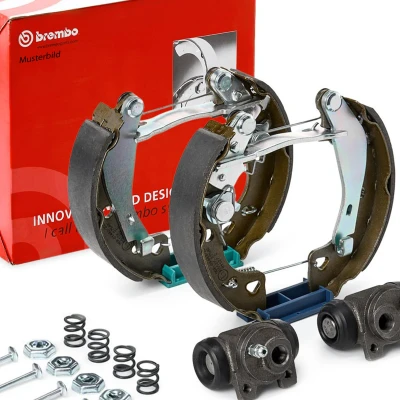 Imagem de BREMBO KIT &amp; FIT K 68 071 Jogo de travões, travões tambor RENAULT: Kangoo I Express, endado, norauto, oscaro, mister auto
