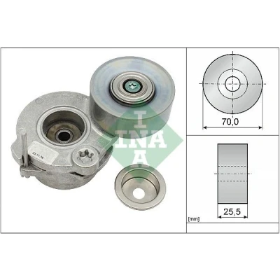 Imagem de INA 534 0672 10 Tensor, correia trapezoidal estriada
