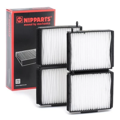 Imagem de NIPPARTS J1343005 Filtro, ar do habitáculo Filtro de partículas 205mm 109mm 22mm MAZDA: 323 P V Hatchback, FAMILIA 6, F 6