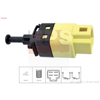 Imagem de EPS 1.810.264 Interruptor de luz stop mecânico Made in Italy OE Equivalent CHEVROLET: Aveo / Kalos Hatchback