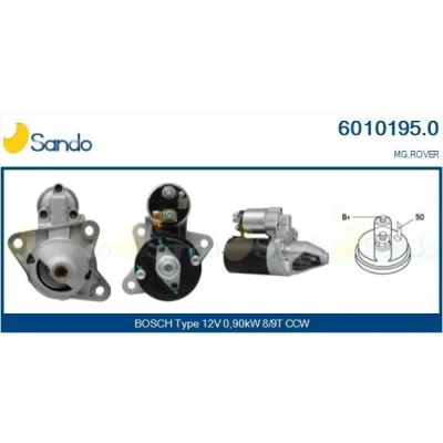 Imagem de SANDO 2012104.0 Alternador 12V 75A RENAULT: CLIO 2, 1, Kangoo I Express