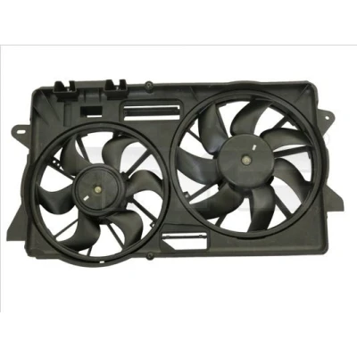 Imagem de TYC 810 0062 ventilador de radiador 280 350+250 com estrutura do (caixilho)