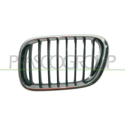 Imagem de PRASCO BM8202004 Grelha de Radiador à frente, lado esquerdo cromado titânio, preto BMW: X5