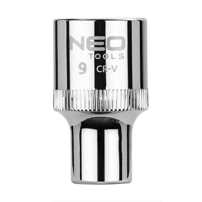 Imagem de NEO TOOLS 08 009 Chave de caixa 1/2 3124 9 mm aço cromo vanádio SuperLock