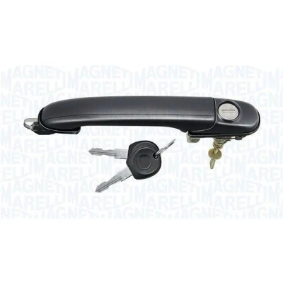 Imagem de MAGNETI MARELLI 350105027800 Puxadores de Porta à frente com canhão fechadura preto não revestido VOLKSWAGEN: Polo III Hatchback, Classic