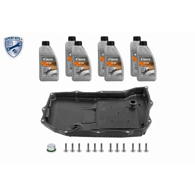 Imagem de VAICO V10 5541 Conjunto de peças, mudança óleo, caixa vel. automática com acessórios óleo para padrão