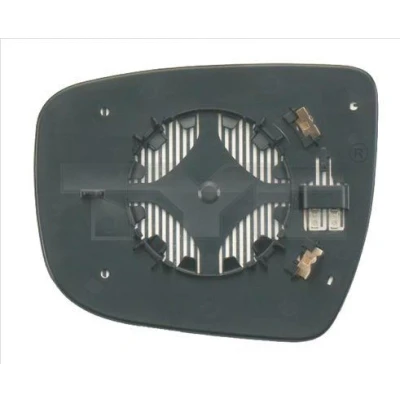 Imagem de TYC 324 0179 1 Vidro Espelho à direita NISSAN: Juke, Qashqai 2