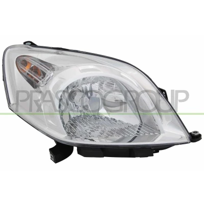 Imagem de PRASCO FT9074813 Farol Principal à direita H4 com motor de regulação do alcance dos faróis PEUGEOT: Bipper Van, CITROËN: Nemo Van