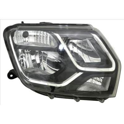 Imagem de TYC 20 14916 35 2 Farol Principal esquerda H7/H1, W21/5W com luz de circulação diurna para pela direita sem elemento ajuste