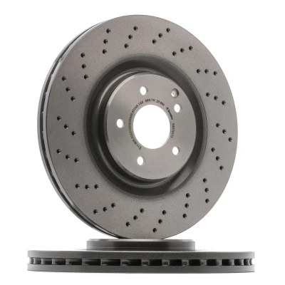 Imagem de BREMBO COATED DISC LINE 09.A731.11 Disco de travão 345 30 5 perfurado/ventilado revestido alto carbono com parafusos MERCEDES BENZ: CLK Coupe