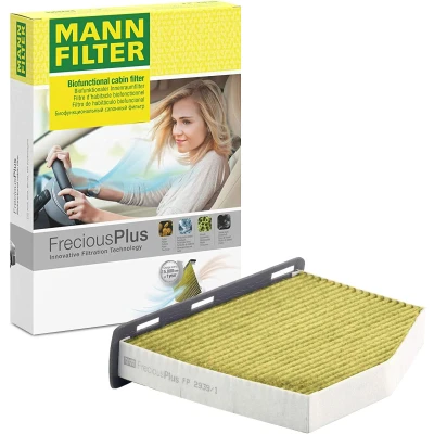 Imagem de MANN FILTER FP 2939/1 Filtro, ar do habitáculo VOLKSWAGEN: Golf 5, 6, Scirocco III, AUDI: TT Coupe, A3 Hatchback, Sportback endado, norauto,