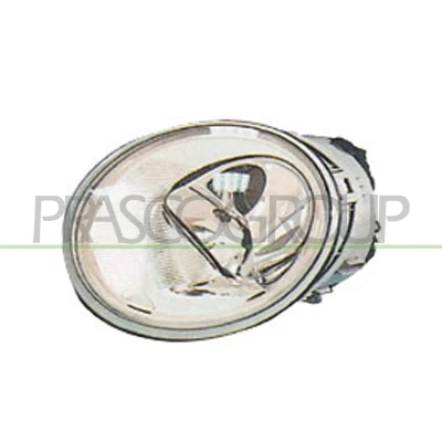 Imagem de PRASCO VG4204903 Farol Principal à direita H1/H1 sem motor de regulação do alcance dos faróis VOLKSWAGEN: New Beetle Hatchback, Cabrio