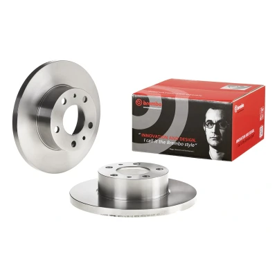 Imagem de BREMBO 08.5905.14 Disco de travão 280 18 5 cheio com parafusos CITROËN: Jumper I Van, Minibus, FIAT: Ducato II Van