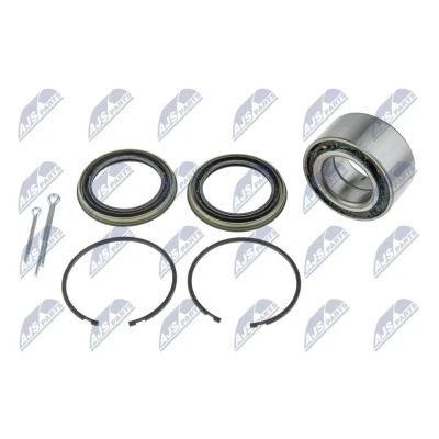 Imagem de NTY KLP NS 016 Kit de rolamento roda Eixo dianteiro, lado esquerdo, direito 76 NISSAN: Primera Sedan, Carrinha