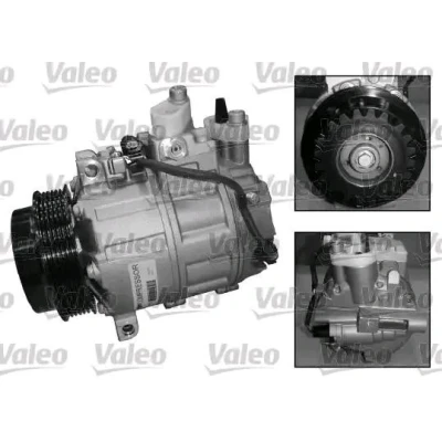 Imagem de VALEO 813657 compressor DCS 12 PAG 46 R 134a com óleo de REMANUFACTURED MERCEDES BENZ: Classe C Sedan, Coupe