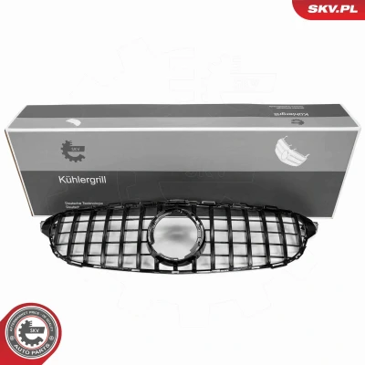 Imagem de ESEN SKV 66SKV531 Grelha de Radiador preto, brilhante sem câmara MERCEDES BENZ: Classe C T modell, Coupe