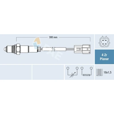 Imagem de FAE 77452 Sonda lambda