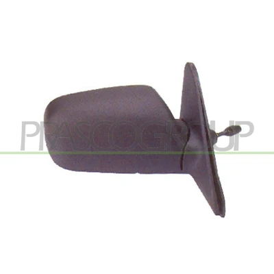 Imagem de Espelho retrovisor Prasco TY0857113 à direita preto manual ajustável pelo interior, ajuste: por cabo de aço, convexo TOYOTA: Corolla VIII Compact