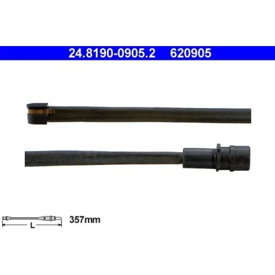Imagem de ATE 24.8190 0905.2 Sensor de Desgaste Pastilha Freio PORSCHE: 944 Coupe
