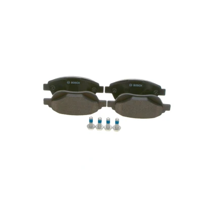 Imagem de BOSCH 0 986 494 038 Jogo de pastilhas para travão disco Baixo teor metálico com chapa anti ruído, parafusos acessórios PEUGEOT: 307 SW