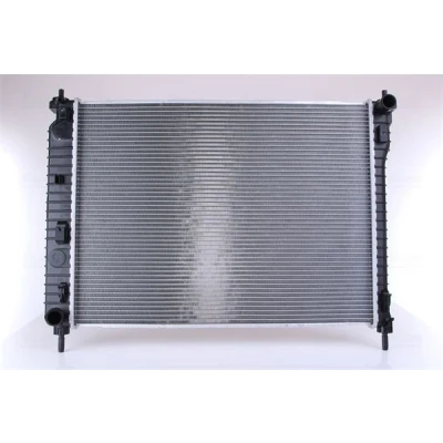 Imagem de NISSENS 616905 Radiador, arrefecimento do motor Alumínio 672 510 26 Aletas de refrigeração soldadas
