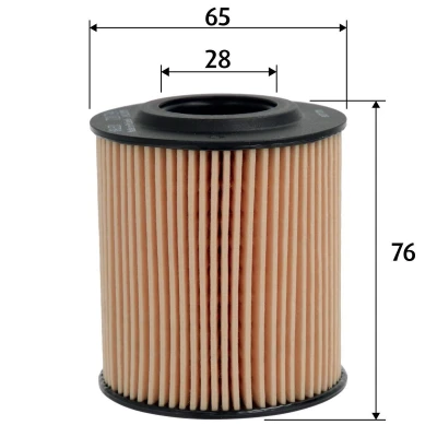 Imagem de VALEO 728734 Filtro de óleo Cartucho filtrante SEAT: Ibiza 4, 4 Sportcoupe, ST, VOLKSWAGEN: Polo V Hatchback, SKODA: Fabia 2, Roomster