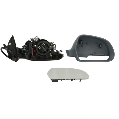 Imagem de Espelho retrovisor Tyc 332 0041 à direita com subcapa convexo, para regulação eléctrica dos espelhos, aquecível SKODA: Octavia 2 Combi