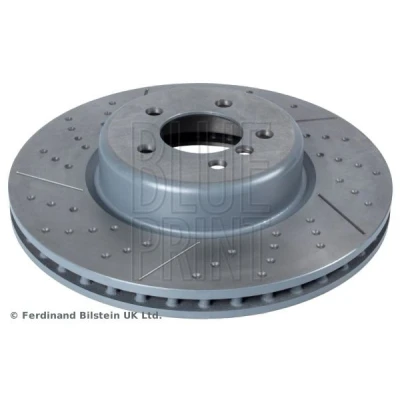 Imagem de BLUE PRINT ADB114380 Disco de travão Eixo dianteiro 370 30 5 120 perfurado/ventilado revestido alto carbono BMW: 4 Coupe, 3 Touring, 1 Hatchback