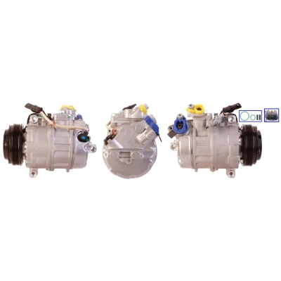 Imagem de LUCAS ACP919 Compressor PAG 46 R134a com juntas BMW: 5 Sedan, 3 Touring