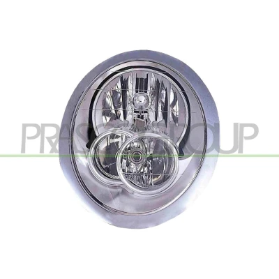 Imagem de PRASCO MN3064903 Farol Principal à direita H7/H7 com motor elétrico, porta lâmpadas MINI: Hatchback