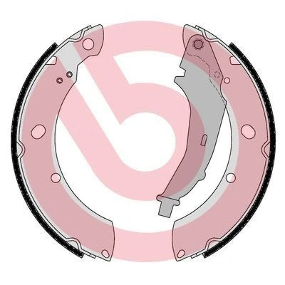 Imagem de BREMBO S 85 544 Maxilas de travão 228 42 com alavanca do mão