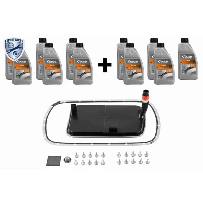 Imagem de VAICO V20 2087 XXL Conjunto de peças, mudança óleo, caixa vel. automática com acessórios, junta retentor, óleo para lavagem