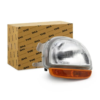 Imagem de TYC 20 5011 15 2 Farol Principal à direita H4 com porta lâmpadas, sem motor elétrico RENAULT: TWINGO 1