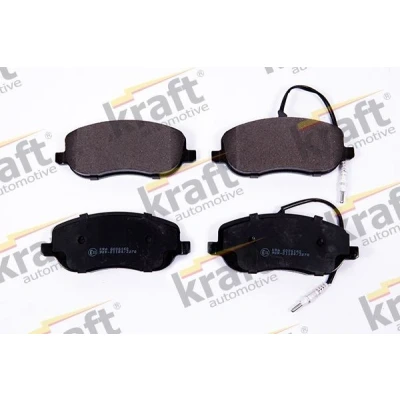 Imagem de KRAFT 6006160 Jogo de pastilhas para travão disco Eixo dianteiro incl. contacto aviso desgaste PEUGEOT: Expert I Van, 807 MPV, CITROËN: C8 II