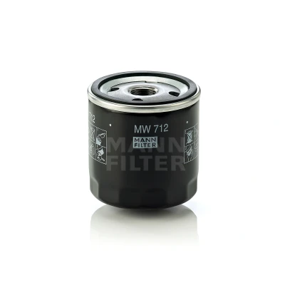 Imagem de MANN FILTER MW 712 Filtro de óleo 3/4 16 UNF 1B aparafusado