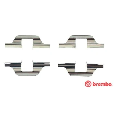 Imagem de BREMBO A 02 304 Kit de acessórios, pastilhas travão VOLKSWAGEN: GOLF 3, Polo III Hatchback, 2, SEAT: Ibiza Córdoba I Sedan